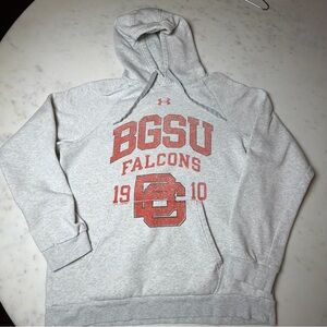 Under Armour Gray BGSU Falcons Hoodie